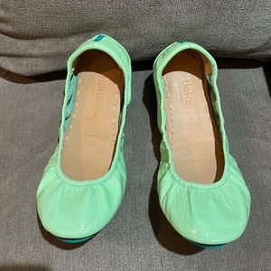 Mint Tieks size 9